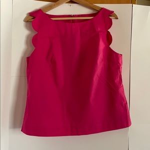 1901 scalloped tank - size S